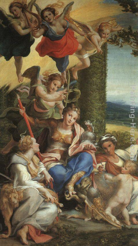 Correggio Canvas Paintings
